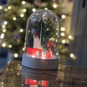 Ikea STRALA LED Christmas/Forest Table Lamp, Dome Battery Operated, 7x4 1/4"